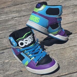 Osiris Kids Sneakers - Purple, Blue, Black